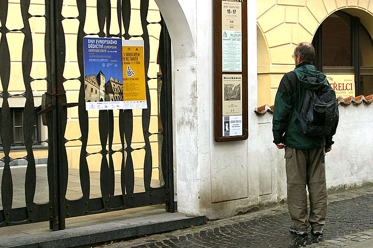 Dny evropského historického dědictví 2004 v Českém Krumlově, 12. září 2004, foto: © Lubor Mrázek