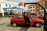 Program a setkání v centru města Český Krumlov, Den s handicapem - Den bez bariér Český Krumlov, 10. září 2005, foto: © Lubor Mrázek 