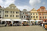 Program a setkání v centru města Český Krumlov, Den s handicapem - Den bez bariér Český Krumlov, 10. září 2005, foto: © Lubor Mrázek 