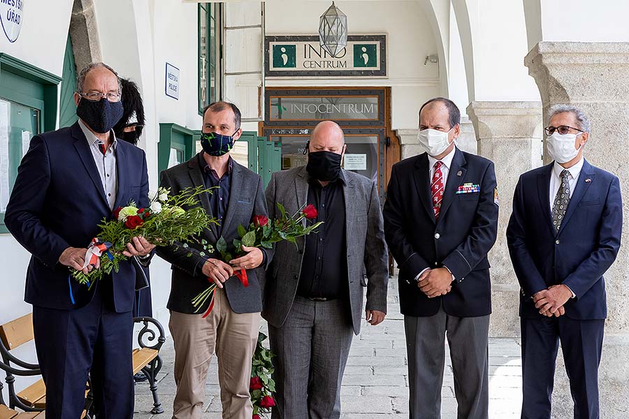 Anbetung der Teilnehmer des Zweiten Weltkriege 8.5.2020