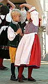 Přehlídka dětských folklórních souborů, Svatováclavské slavností 2005 v Českém Krumlově, foto: © Lubor Mrázek 