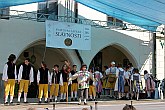 Přehlídka dětských folklórních souborů, Svatováclavské slavností 2005 v Českém Krumlově, foto: © Lubor Mrázek 