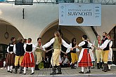 Přehlídka dětských folklórních souborů, Svatováclavské slavností 2005 v Českém Krumlově, foto: © Lubor Mrázek 