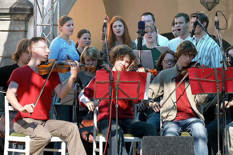 Kultura a zážitky v centru města, Svatováclavské slavností 2005 v Českém Krumlově, foto: © Lubor Mrázek