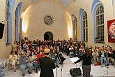 Preßburger Klezmer Band v českokrumlovské synagoze, Svatováclavské slavností 2005 v Českém Krumlově, foto: © Lubor Mrázek 