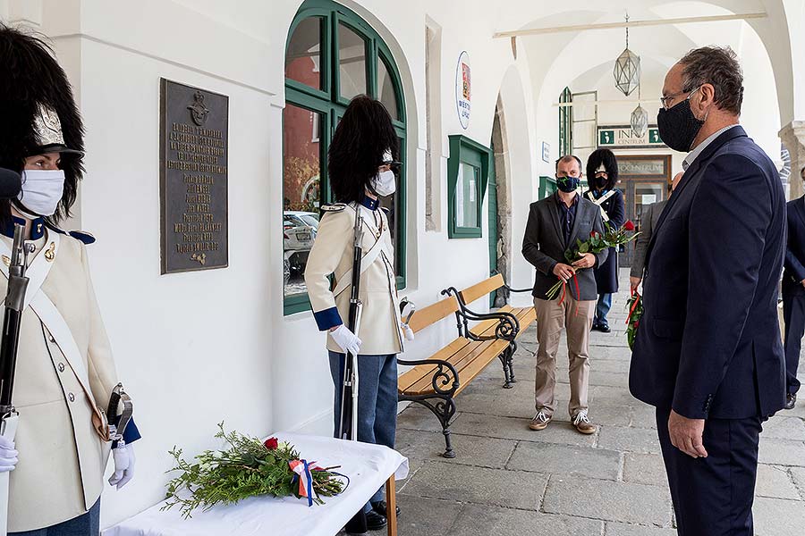 Anbetung der Teilnehmer des Zweiten Weltkriege 8.5.2020