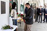 Commemoration of the victims of World War II 8.5.2020, photo by: Lubor Mrázek