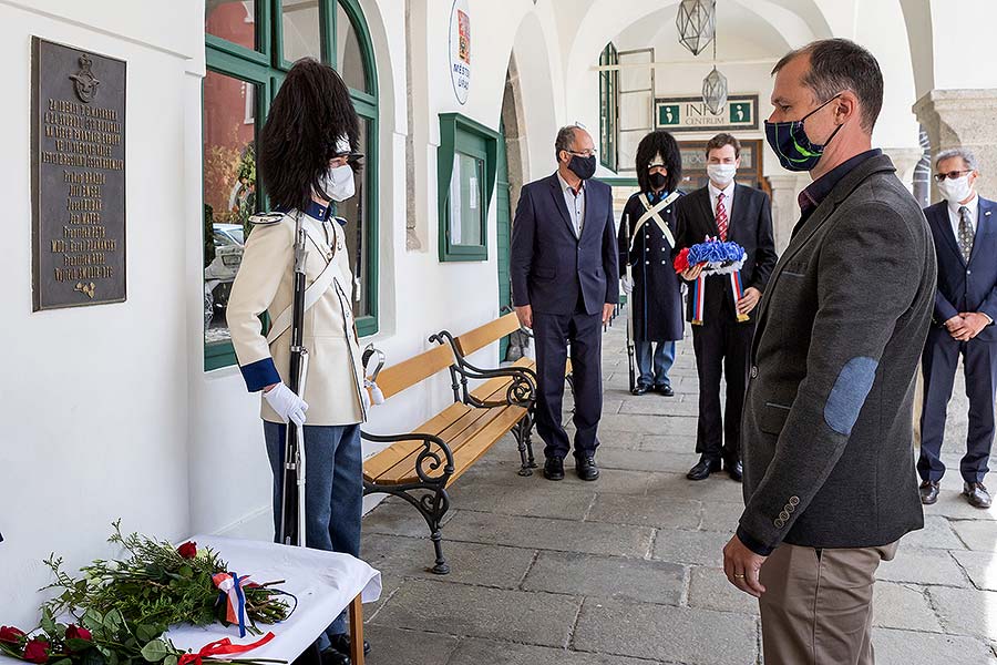 Anbetung der Teilnehmer des Zweiten Weltkriege 8.5.2020