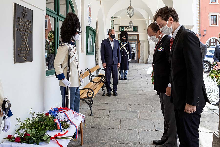 Honoring ceremony to memory of the participants of World War II, 8th May 2020