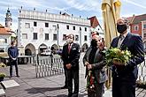 Commemoration of the victims of World War II 8.5.2020, photo by: Lubor Mrázek