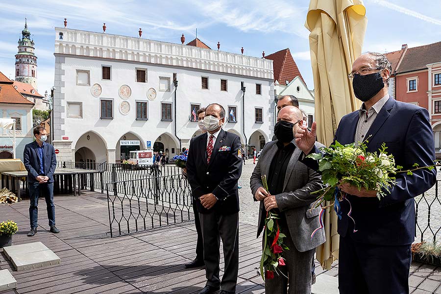 Uctění památky obětí u příležitosti 75. výročí konce 2. světové války 8.5.2020