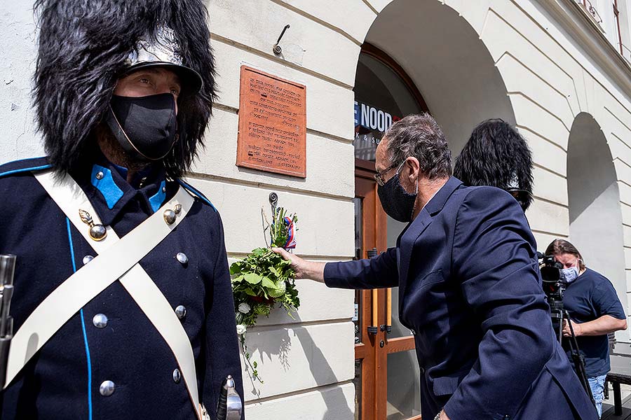 Anbetung der Teilnehmer des Zweiten Weltkriege 8.5.2020