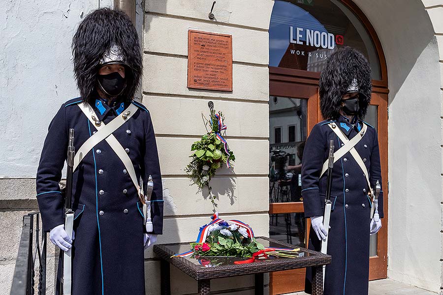 Anbetung der Teilnehmer des Zweiten Weltkriege 8.5.2020