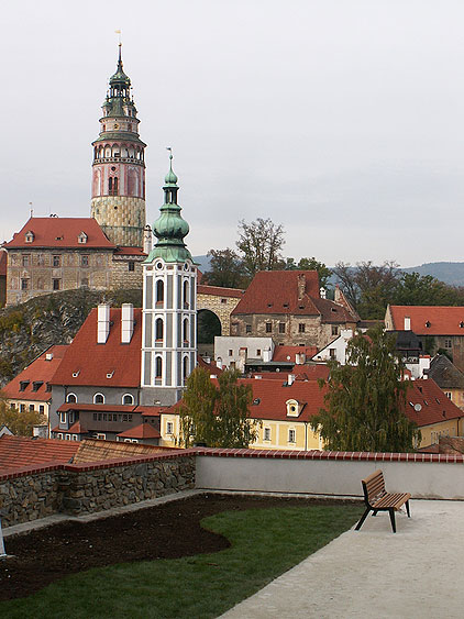 Znovuzrození zahrady v centru Českého Krumlova (Panoramatická zahrada u bývalého jezuitského semináře), foto: © Tibor Horváth