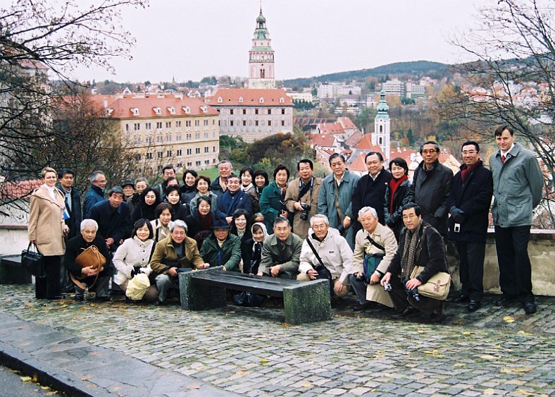 Zástupci japonských cestovních kanceláří navštívili Český Krumlov, foto: Aleš Motejl