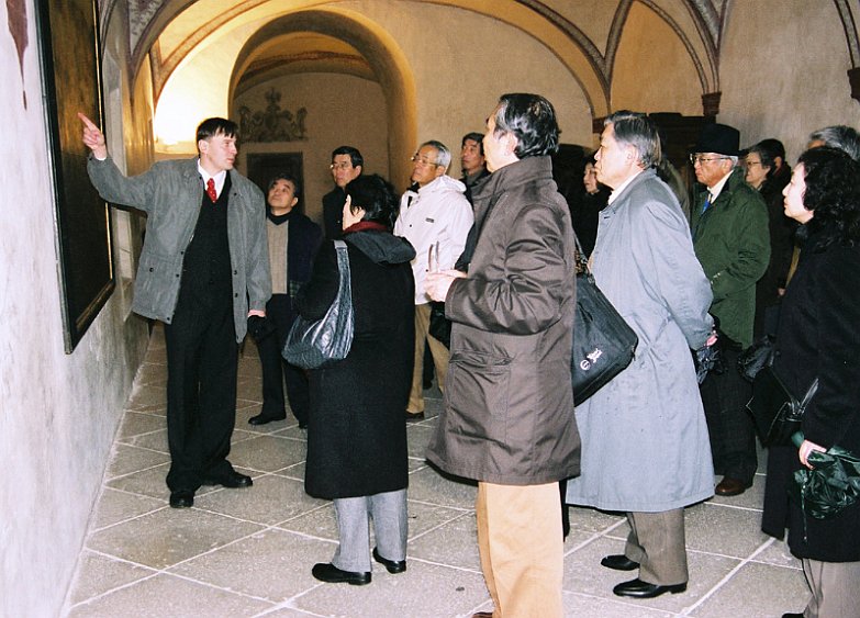 Zástupci japonských cestovních kanceláří navštívili Český Krumlov, foto: Aleš Motejl