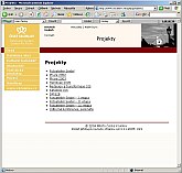 Webseiten der Projekte im Rahmen des OIS der Region Český Krumlov 
