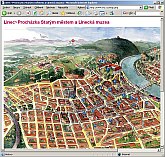 www.linz.cz - senzitivní mapa města Linz 