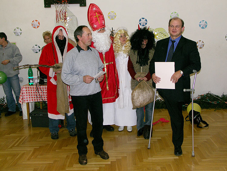 Mikulášská nadílka v Dětském domově v Horní Plané