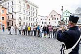 Zahájení cesty na počest velkého náčelníka Okimy - Miloslava Stingla, Český Krumlov 19.5.2020, foto: Lubor Mrázek