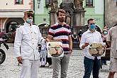 Zahájení cesty na počest velkého náčelníka Okimy - Miloslava Stingla, Český Krumlov 19.5.2020, foto: Lubor Mrázek