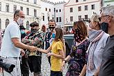 Zahájení cesty na počest velkého náčelníka Okimy - Miloslava Stingla, Český Krumlov 19.5.2020, foto: Lubor Mrázek