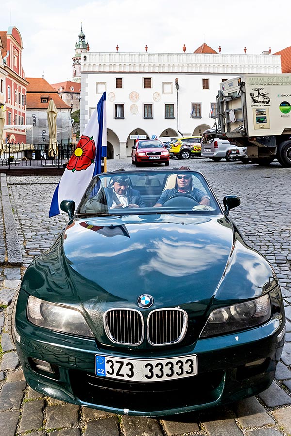 Zahájení cesty na počest velkého náčelníka Okimy - Miloslava Stingla, Český Krumlov 19.5.2020