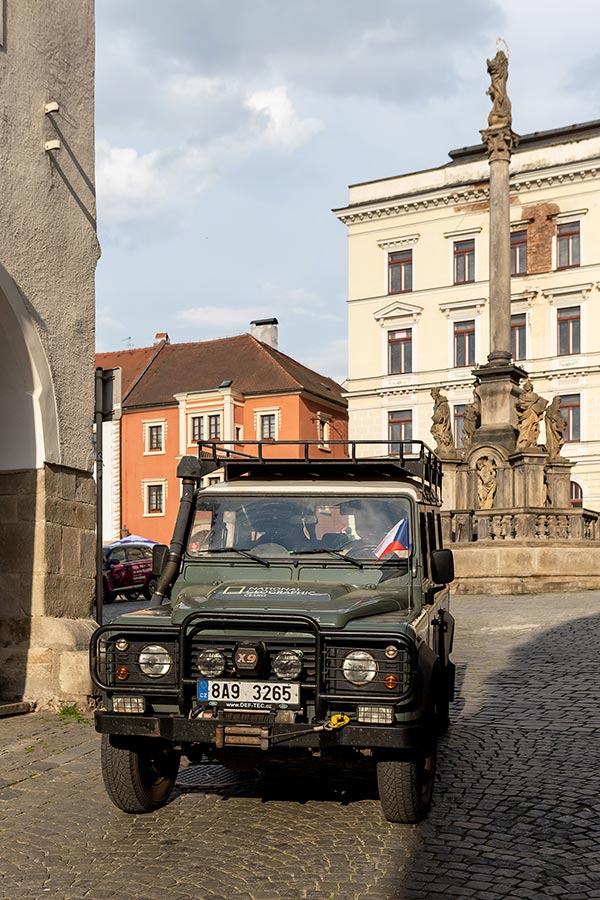 Zahájení cesty na počest velkého náčelníka Okimy - Miloslava Stingla, Český Krumlov 19.5.2020