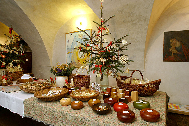 R.galerie, advent a vánoce 2005 v Českém Krumlově, foto: © Lubor Mrázek