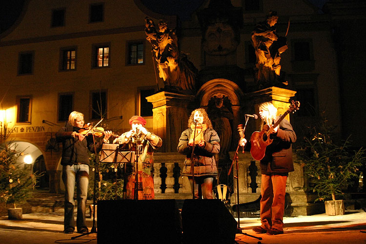 3. adventní (stříbrná) neděle - Ježíškova pošta, advent a vánoce 2005 v Českém Krumlově, foto: © Lubor Mrázek