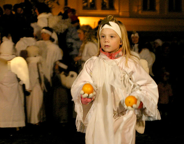 23. prosince - živý Betlém, advent a vánoce 2005 v Českém Krumlově, foto: © Lubor Mrázek