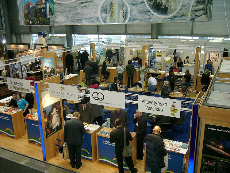 Präsentation von Český Krumlov auf der Messe GO und REGIONTOUR Brno im Jahr 2006, Foto: © Tibor Horváth