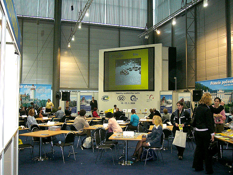 MeetingPoint auf der Messe GO und REGIONTOUR Brno im Jahr 2006, Foto: © Tibor Horváth