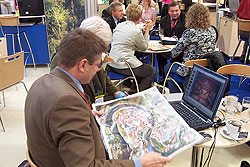 ITB Berlin 2006, nad mapou Českého Krumlova, foto: Jitka Zikmundová 