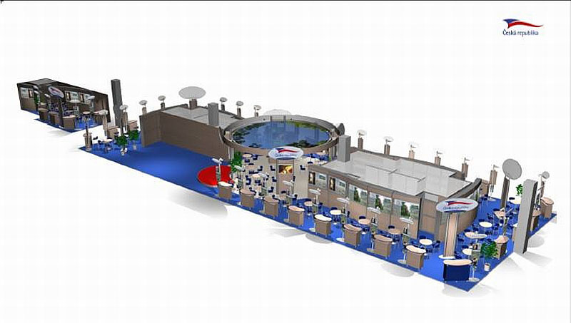 ITB Berlin 2006, expozice České Republiky, zdroj: CzechTourism
