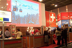 ITB Berlin 2006, expozice Švýcarska, foto: Jitka Zikmundová 