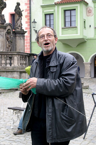 Umění nad městem, 29. dubna 2006, náměstí Svornosti, Český Krumlov, foto: © Mgr. Lubor Mrázek