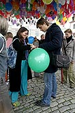 Umění nad městem, 29. dubna 2006, náměstí Svornosti, Český Krumlov, foto: © Mgr. Lubor Mrázek 