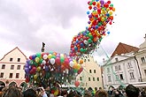 Umění nad městem, 29. dubna 2006, náměstí Svornosti, Český Krumlov, foto: © Mgr. Lubor Mrázek 