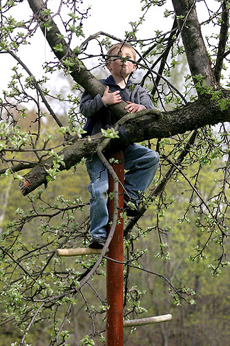 Kouzelný Krumlov - dětské dopoledne, 30. dubna 2006, Pivovarská zahrada, Český Krumlov, foto: © Mgr. Lubor Mrázek