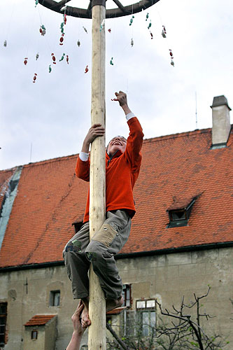 Kouzelný Krumlov - dětské dopoledne, 30. dubna 2006, Pivovarská zahrada, Český Krumlov, foto: © Mgr. Lubor Mrázek