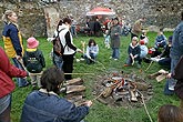 Kouzelný Krumlov - dětské dopoledne, 30. dubna 2006, Pivovarská zahrada, Český Krumlov, foto: © Mgr. Lubor Mrázek 