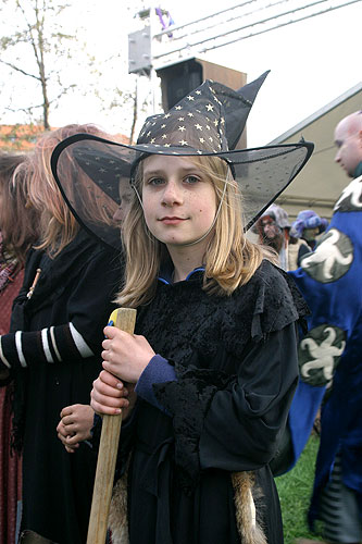 Kouzelný Krumlov - dětské dopoledne, 30. dubna 2006, Pivovarská zahrada, Český Krumlov, foto: © Mgr. Lubor Mrázek