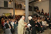 Slavnostní vernisáž výstav v Egon Schiele Art Centru 28.4.2006 - Alberto Giacometti, Ernst Scheidegger a Eva Prokopcová,, zdroj: Egon Schiele Art Centrum, foto: © Libor Sváček 