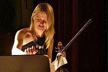 Gabriela Demeterová během slavnostního večera u příležitosti vydání monografie W. A. Hildesheimera: Mozart, 26.4.2006, Praha, zdroj: Egon Schiele Art Centrum 
