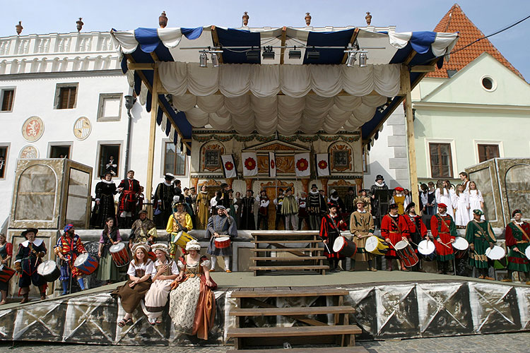 Fest der fünfblättrigen Rose, Český Krumlov, 16. - 18.6.2006, Foto: © 2006 Lubor Mrázek