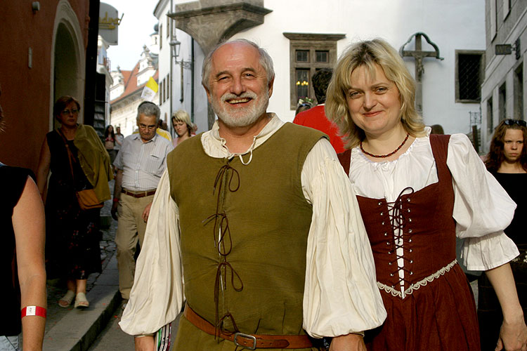 Fest der fünfblättrigen Rose, Český Krumlov, 16. - 18.6.2006, Foto: © 2006 Lubor Mrázek