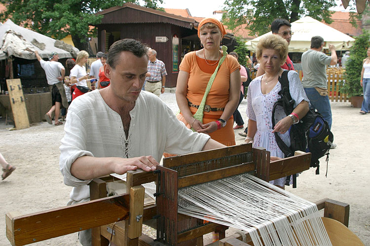 Slavnosti pětilisté růže v Českém Krumlově, 16. - 18. června 2006, foto: © 2006 Lubor Mrázek