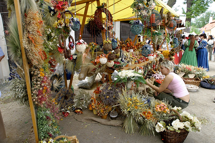 Slavnosti pětilisté růže v Českém Krumlově, 16. - 18. června 2006, foto: © 2006 Lubor Mrázek