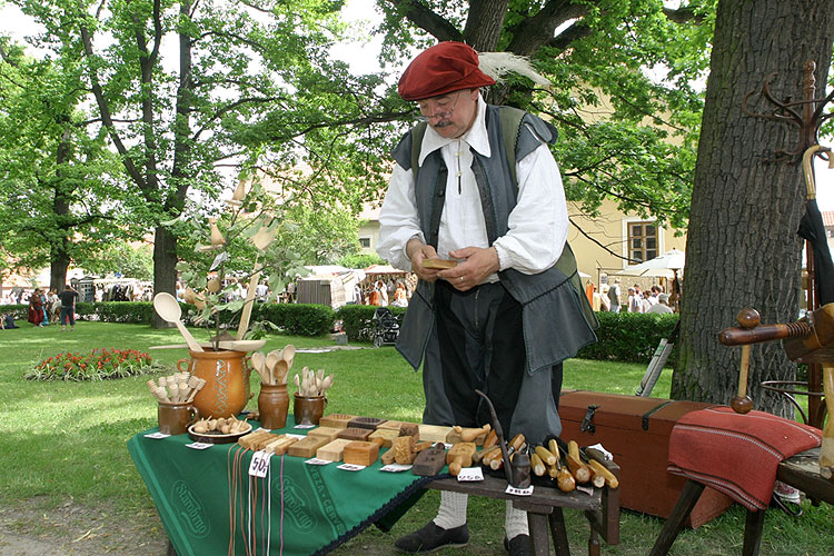 Slavnosti pětilisté růže v Českém Krumlově, 16. - 18. června 2006, foto: © 2006 Lubor Mrázek